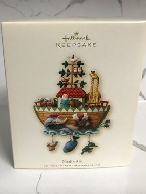 Hallmark Keepsake Noah’s Ark  Christmas Ornament 2007 Handcrafted NIB
